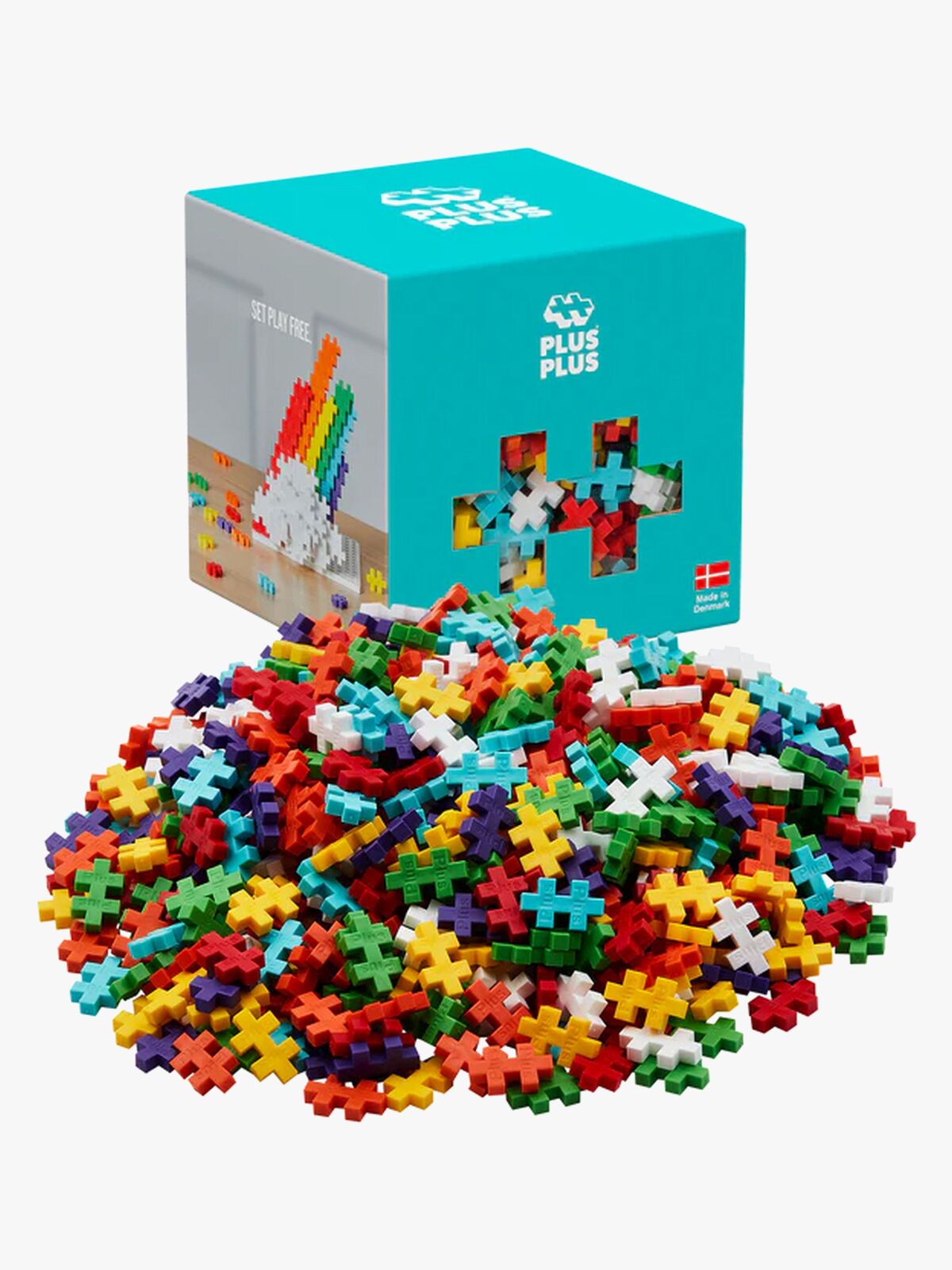 Plus Plus Rainbow Byggesett 600 Deler