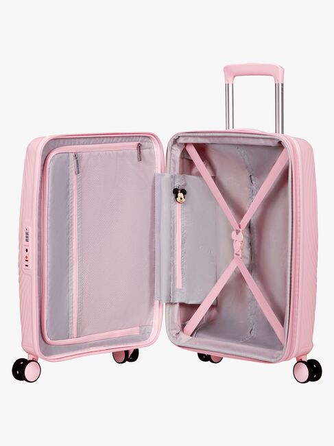 American Tourister Mickey Magic Spinner Koffert 37-44L, Pastel Pink
