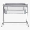Kinderkraft Nestee Up 2 Bedside Crib, Full Light Grey