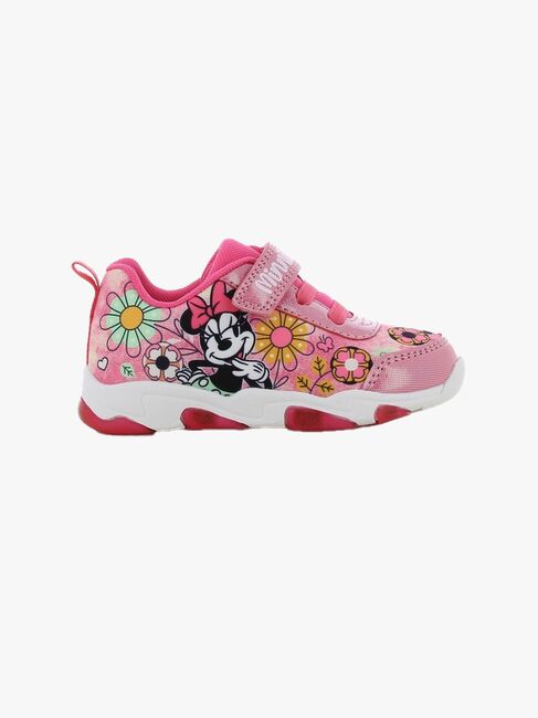 Disney Minni Mus Blinkende Sneakers, Fuchsia