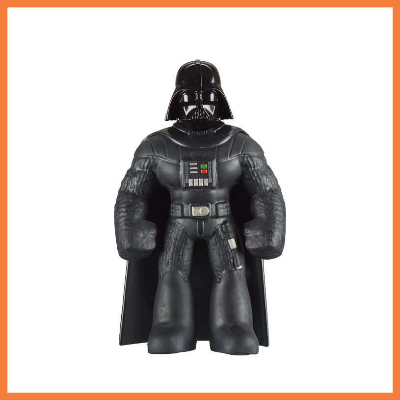 Darth Vader-figur med teksten 'Star Wars'.