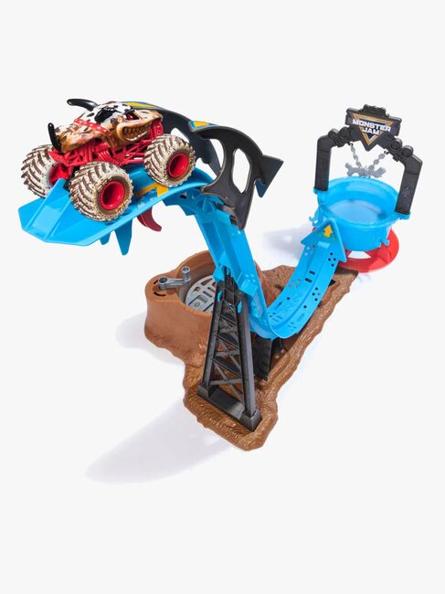 Monster Jam 1:64 Mud Blasters Dunk Tank Lekesett