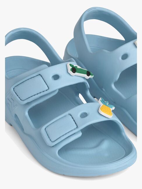 LIEWOOD Lilo Sandaler med Anheng, Beach Blue