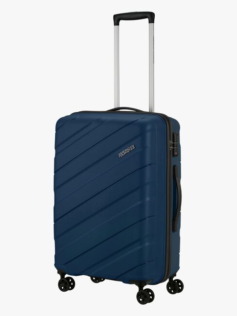 American Tourister Jetdriver Spinner Trillekoffert 63L, Navy Blue