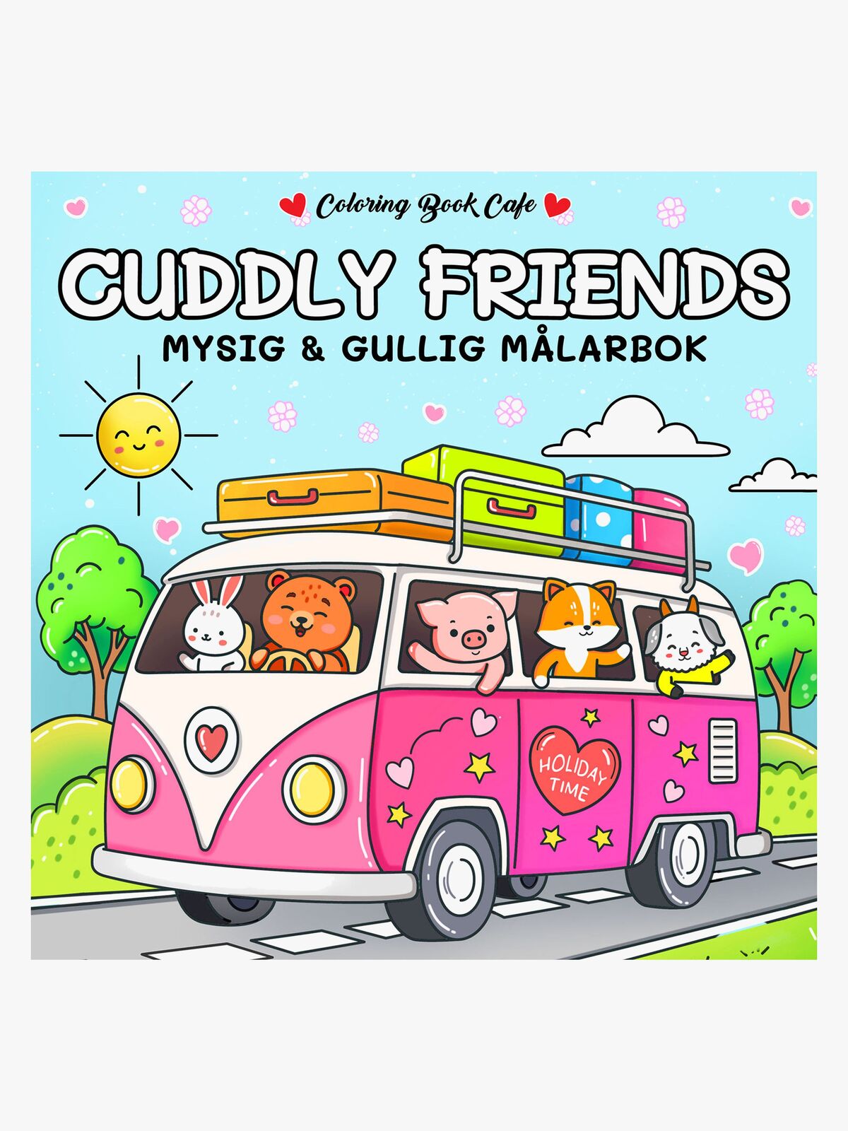 Legind A/S Cozy Cuddly Friends Fargeleggingsbok