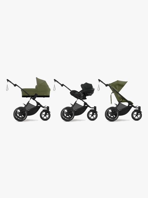 Cybex Avi Spin Løpevogn, Black/Moss Green