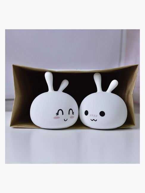 Rabbit & Friends Lampe Stor Kanin, Happy Hvit 