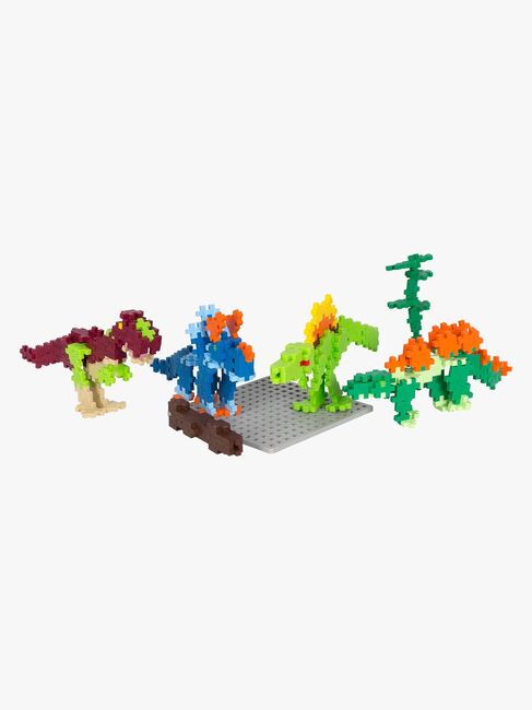 Plus-Plus Byggesett med Bunnplate & Tube Dino, 4x100 Deler