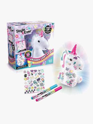 Style 4 Ever Hobbysett DIY Enhjørning med Lys