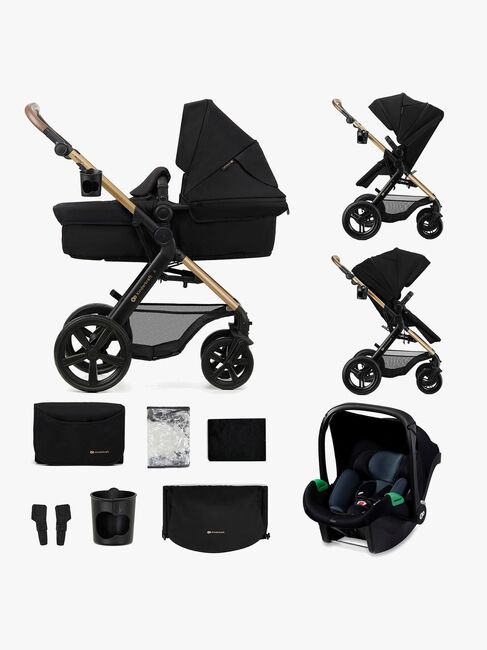 Kinderkraft MOOV 2 XL Air Kombivogn, Pure Black