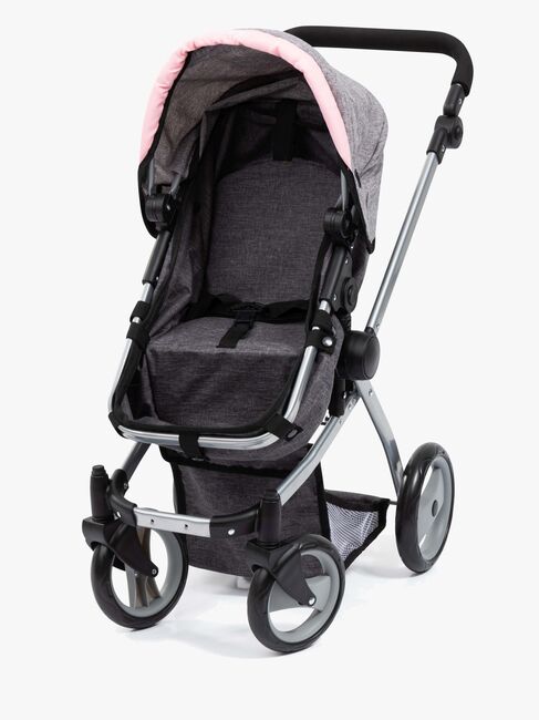 Bayer Design Dukkevogn Megasett, Grå