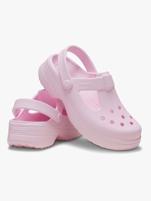 Crocs Classic Mary Jane Sandaler, Pink Milk