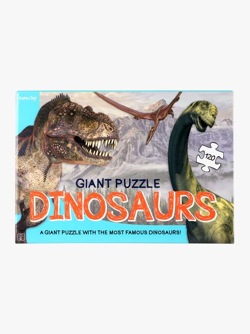 Barbo Toys Stor Gulvpuslespill Dinosaur 120 Brikker