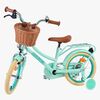 Volare Excellent Sykkel med Kurv 14 Tommer, Grønn