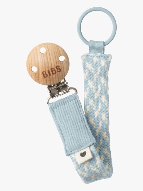 BIBS Braid Smokkesnor, Baby Blue/Ivory