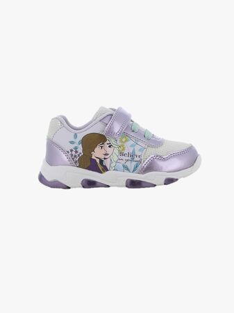 Disney Frozen Classic Blinkende Sneakers, Lilac/White