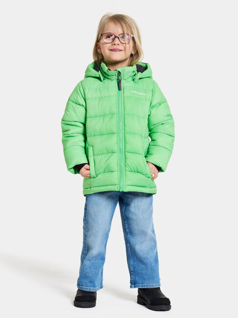 Didriksons Rodi Pufferjakke, Spring Green