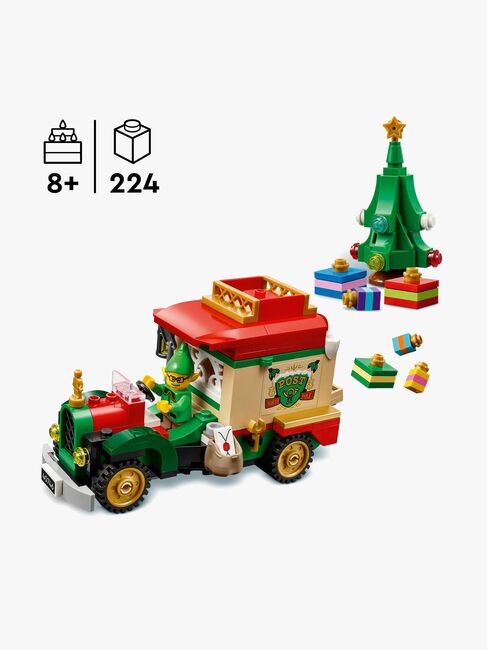 LEGO Iconic 40746 Julenissens julepostbil