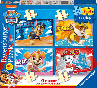 Ravensburger My First Puzzles Paw Patrol Puslespill 4-in-1