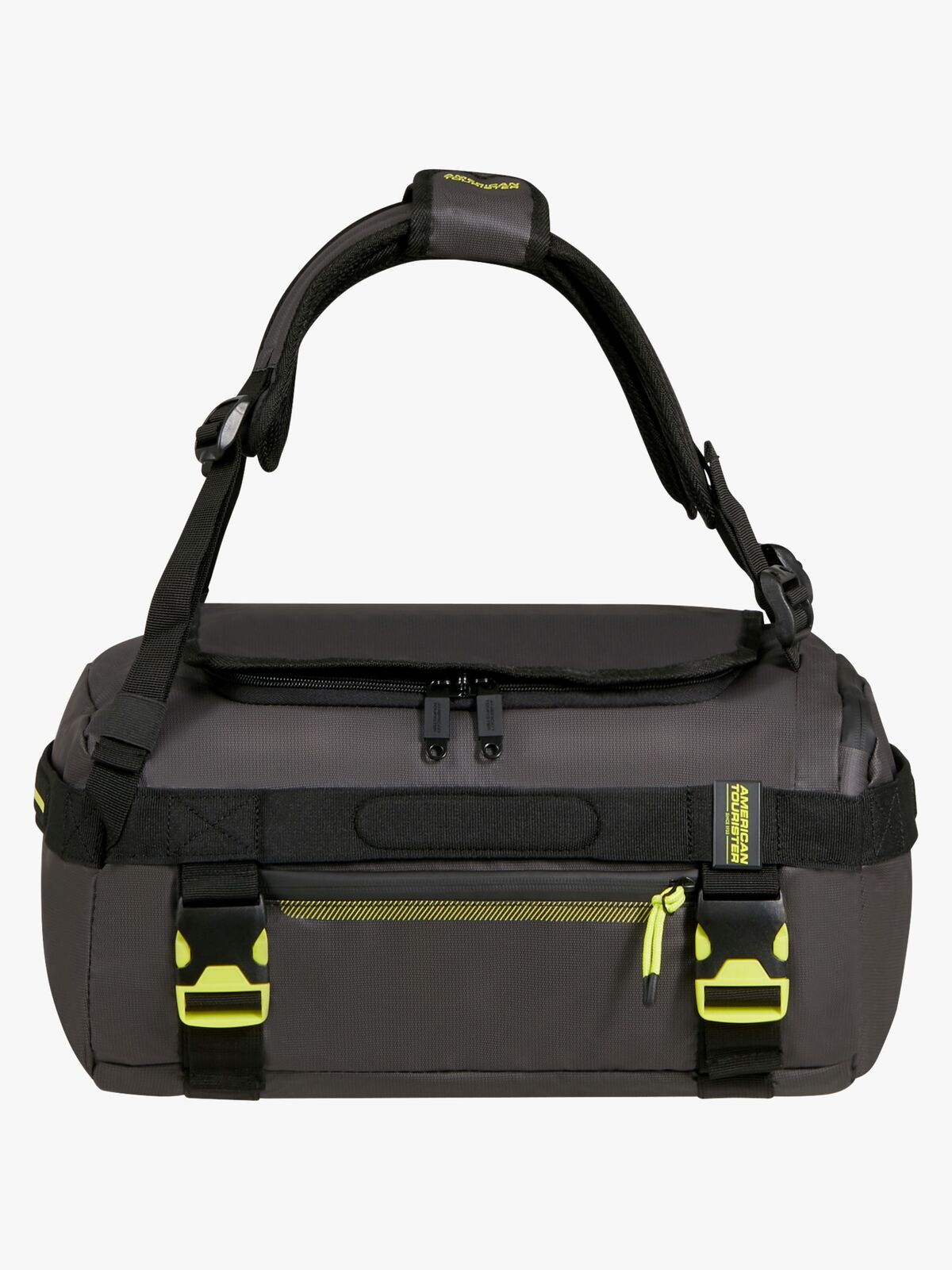 American Tourister Urban Track Duffle Ryggsekk 31L, Black/Lime