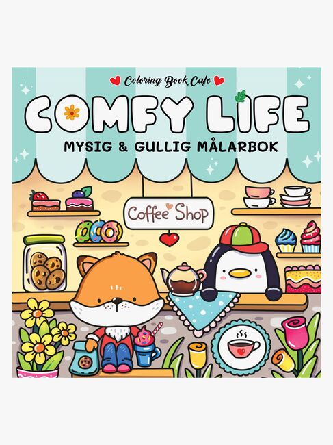 Legind A/S Cozy Comfy Life Fargeleggingsbok