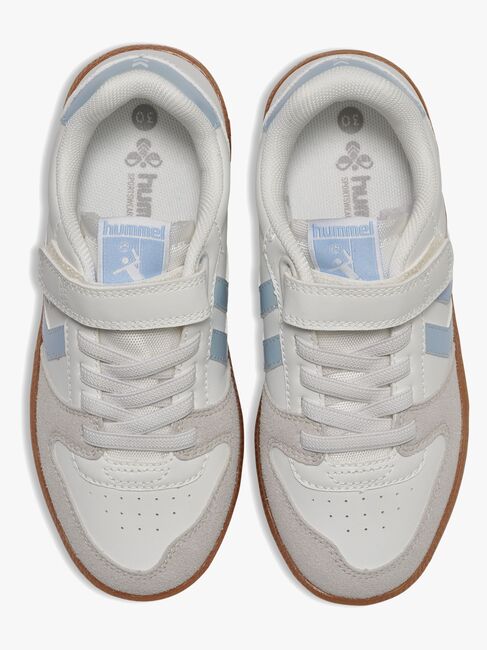 Hummel Handball Perfect SP Jr Joggesko, White/Metallic Blue