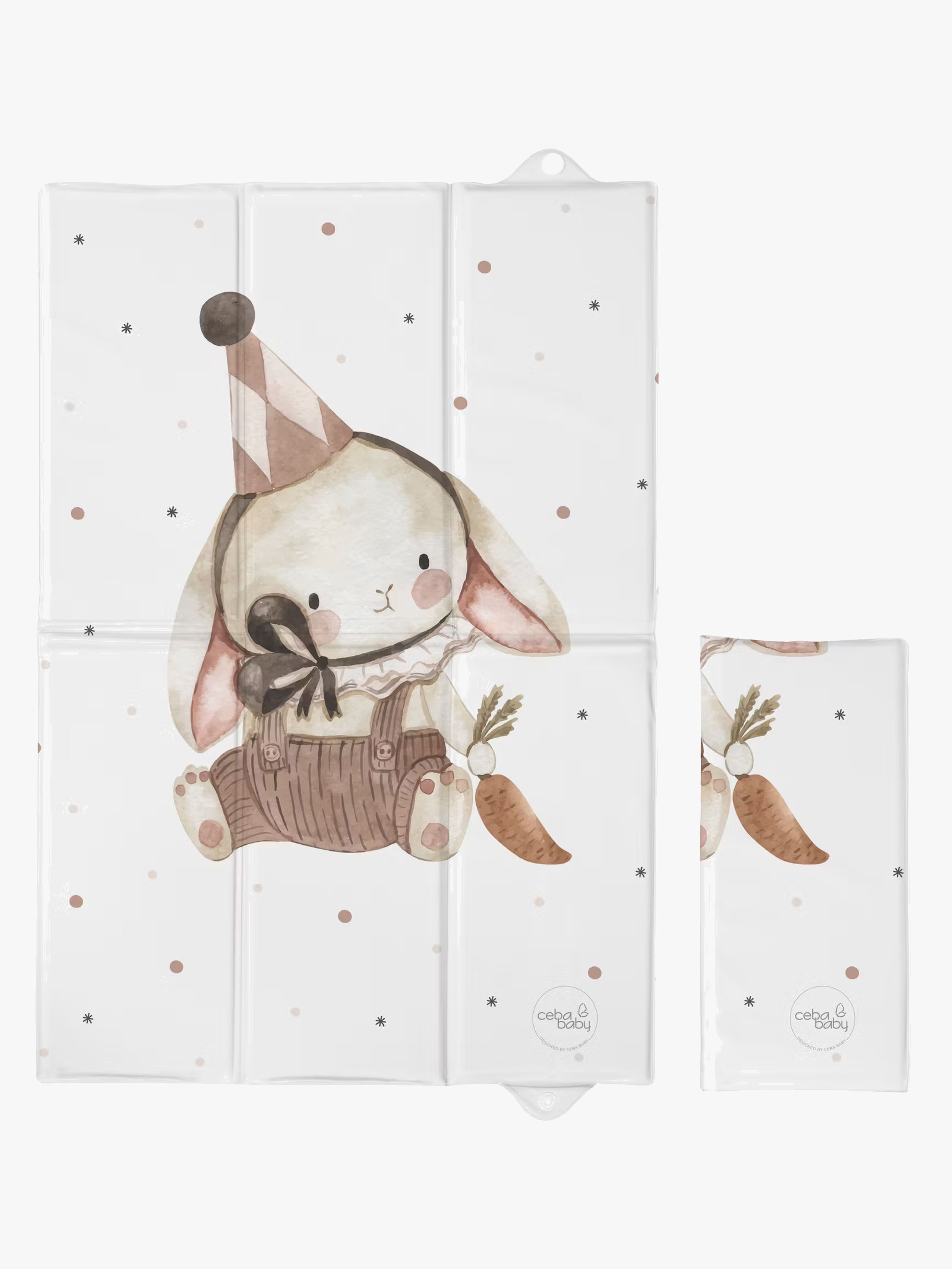 Ceba Bærbar Stellematte, Clown Bunny - Stellematter