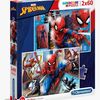 Marvel Spider-Man Puslespill 2x60 Brikker