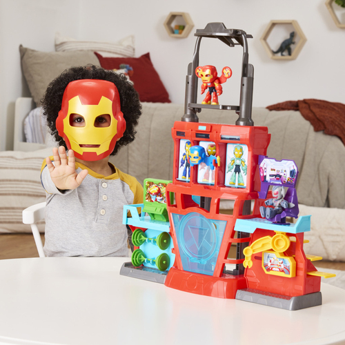 Iron Man and His Awesome Friends Marvel 2-i-1 Lekesett