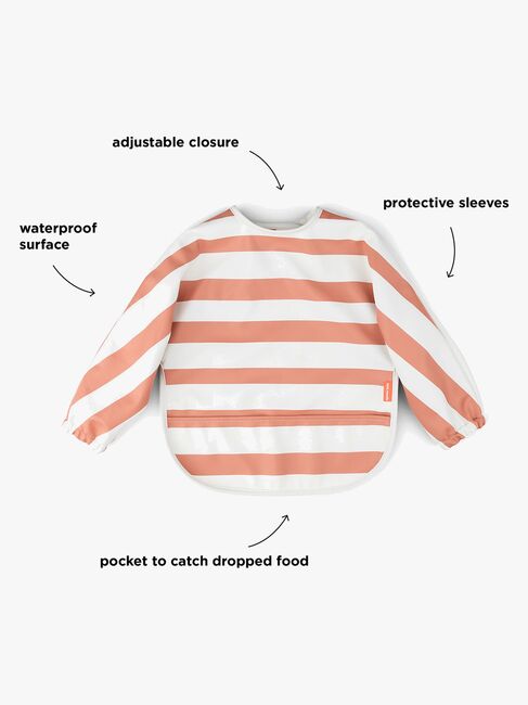 Done By Deer Langermet Smekke, Stripes Papaya