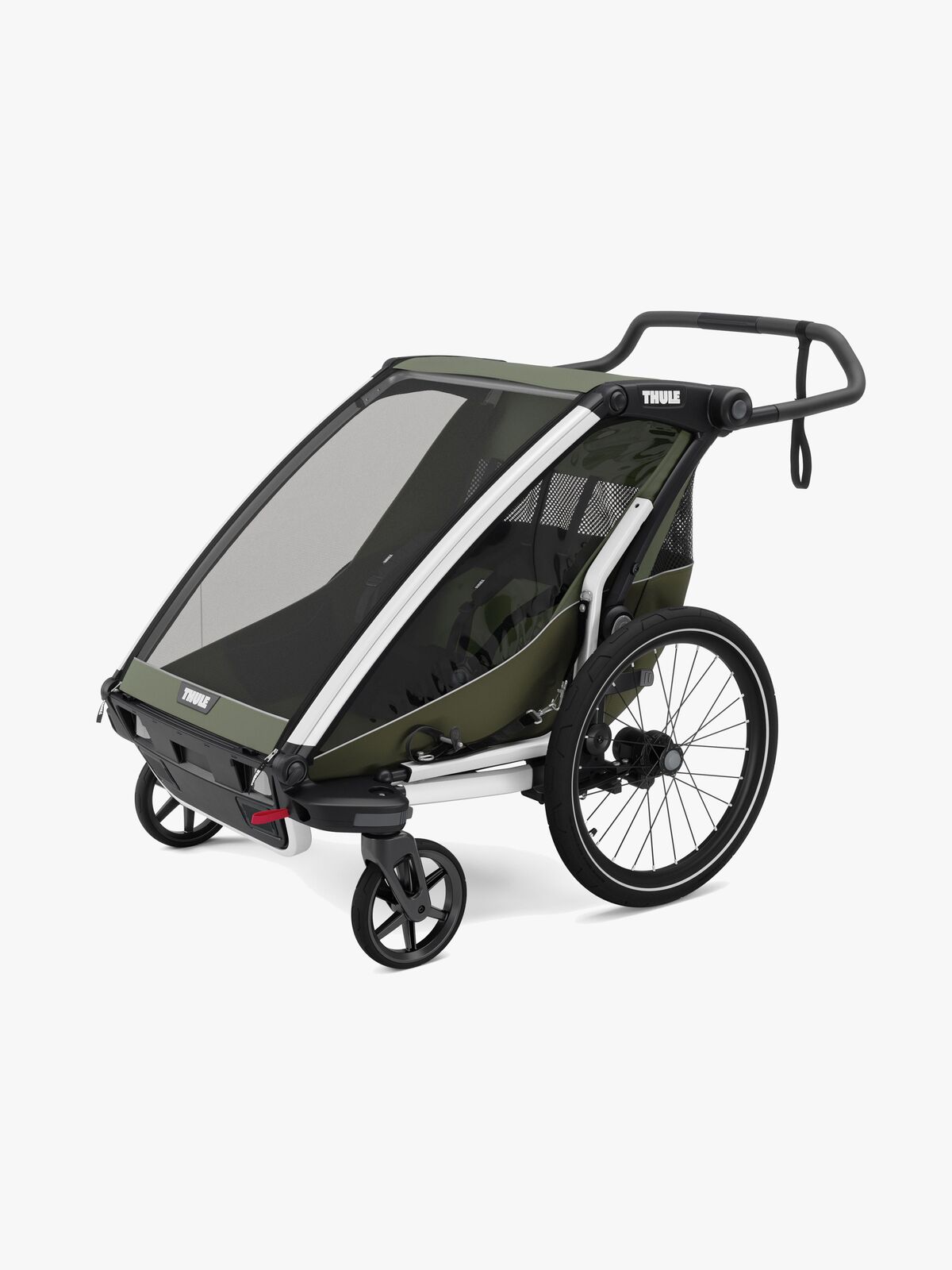 Thule Chariot Lite Double Sykkelvogn, Vintage Green