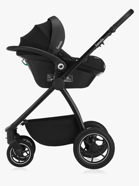 Lionelo Meril 3-in-1 Kombivogn, Black Onyx