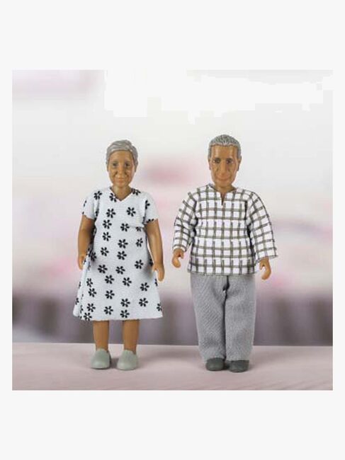 Lundby Dukkesett Gammelt Par Nikki