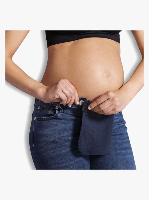 Carriwell Flexi-Belt Øko Hvit/Svart