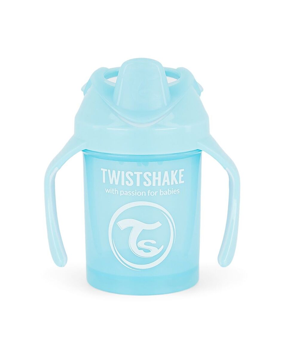 Twistshake Mini Cup Babykopp 230 ml, Pastellblå
