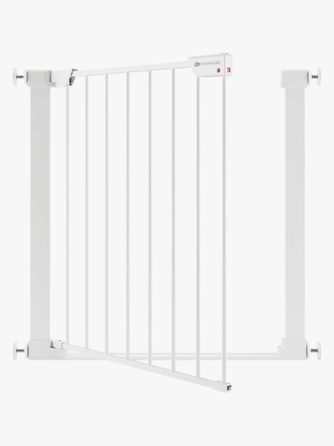 Kinderkraft SAFESNAP Sikkerhetsgrind, Hvit