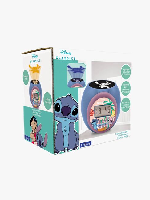 Lexibook Lilo & Stitch Projector Vekkeklokke