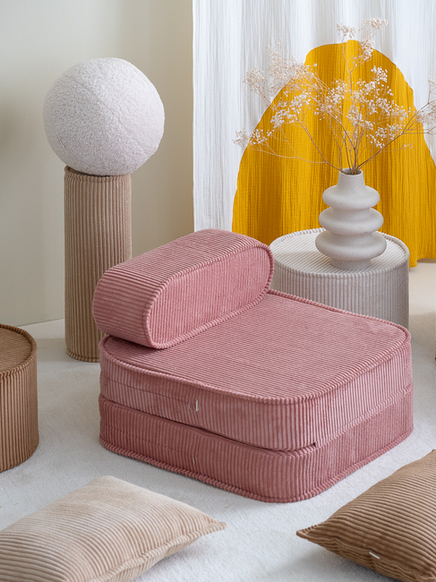 Wigiwama Flip Brettbart Stol 150x60 cm, Pink Mousse