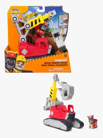 Rubble & Crew Big Build Tool Kjøretøy - Charger