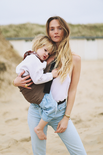 Wildride Bæresele, Brown Linen