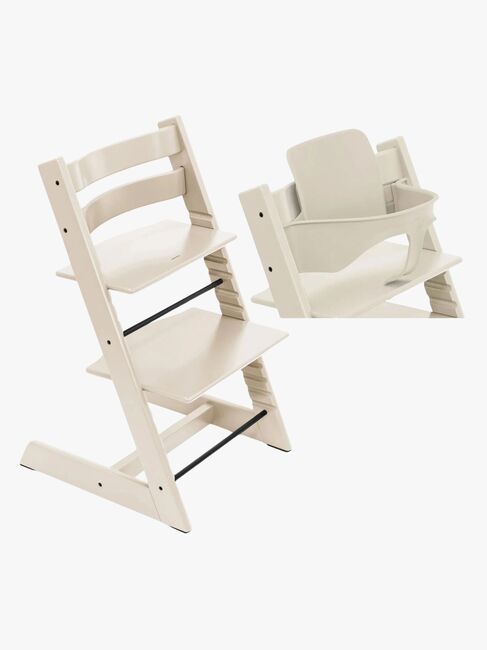 Stokke Tripp Trapp Matstol inkl Babysett, Vanilla White