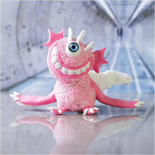Creativ Company Hobbysett Mini Lufttørkende Leire Monster Sally