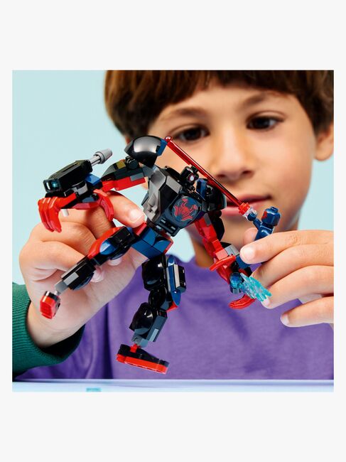 LEGO Super Heroes 76337 Miles Morales-robot mot Spider-Man 2099