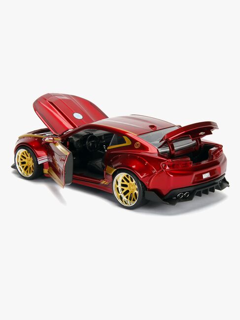 Marvel Ironman 2016 Chevy Camaro SS Med Figur