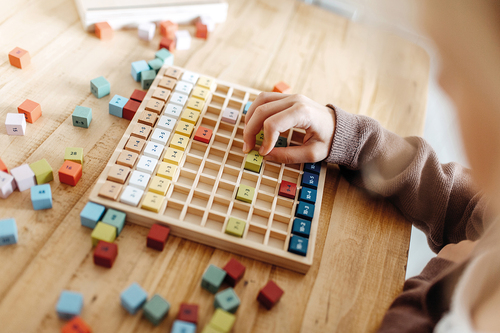 Small Foot Fargerik Multiplikasjonstabell