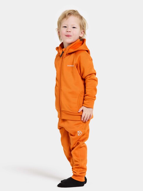 Didriksons Corin Powerstretch-jakke, Orange Jam