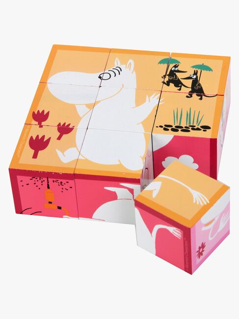 Mummitrollet Kubepuslespill 9 deler