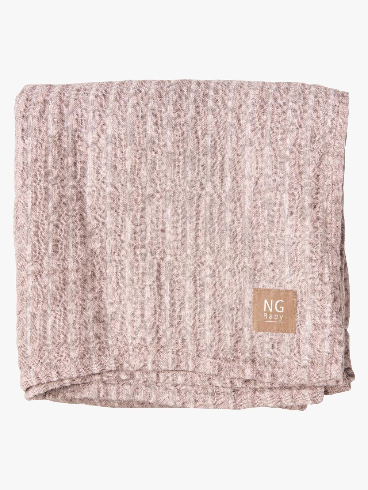 NG Baby Linteppe 100x100, Dusty Pink