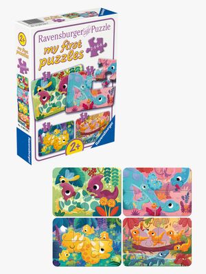 Ravensburger My First Puzzles Puslespill Dinosaurer 4-in-1