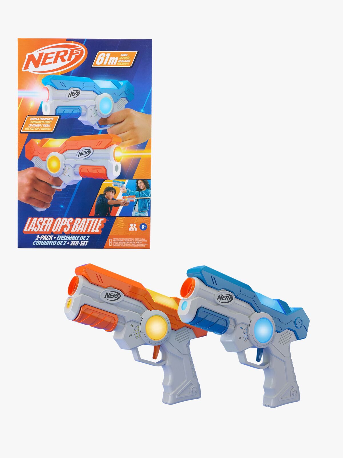 NERF Blastere Laser Ops Battle 2-Pakk